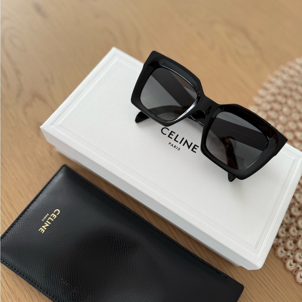 Celine oversized sunglasses. Made in Italy